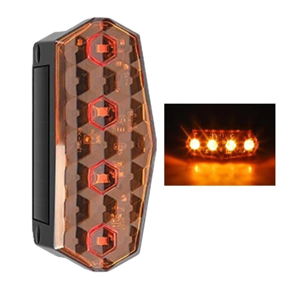 No Wiring Vibration Sensor Warning Lamp Right Angle Side Marker Lamp For Heavy Duty Vehicle