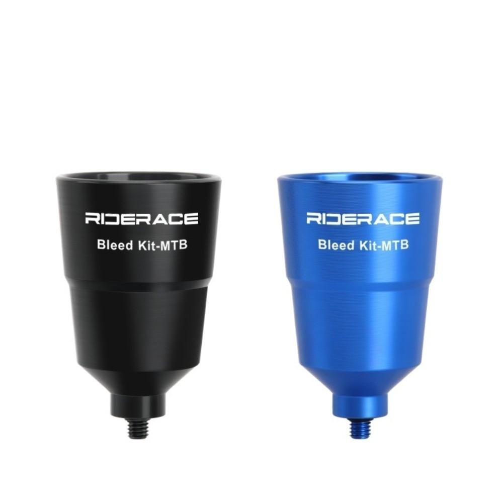 

Aluminum Alloy Bicycle Oil Funnel Bleed Kit RIDERACE Bike Brake Bleed Repair Tools for Shimano Only mtb Blue