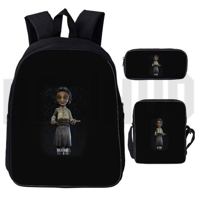 Stampa 3d Zaini Anime Gioco Little Nightmares 2 Zaino Uomini Ragazzi Laptop  Harajuku Teenager Book Bag 3 Pezzi / Set Cartoon Bag acquista in modo  economico — spedizione gratuita, recensioni reali con foto — Joom