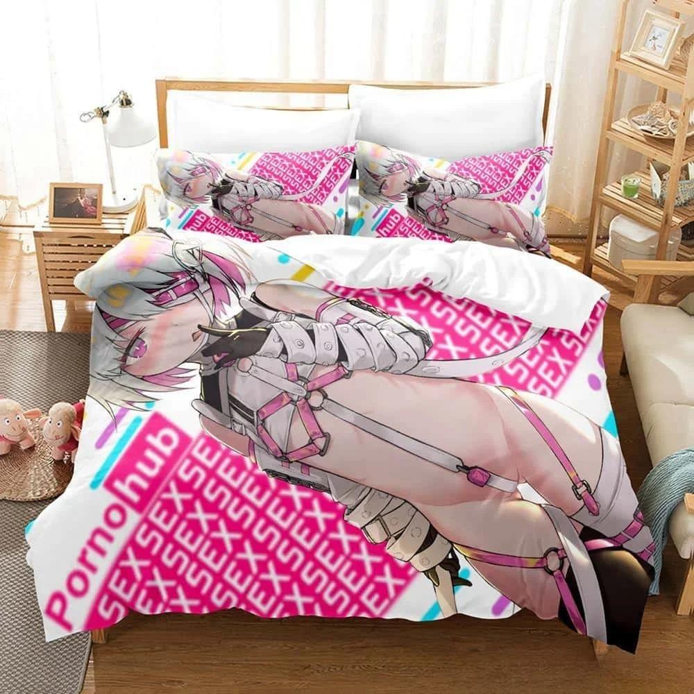 

3D Print Anime Dohna Dohna Bedding Set Single Twin Full Queen King Size Bed Set Adult Kid Bedroom Duvet cover Sets Home Textiles Tool 70x133cm 2pcs