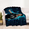 Argentina Football Player Blanket Ultra-Soft Perfect for Seaside Bed Office Chair Four Seasons Multipurpose Stylish Decor
