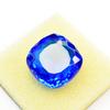 Natural Blue Sapphire Loose Gemstone Flawless 23x23mm Square Cushion Cut September Birthstone Gift
