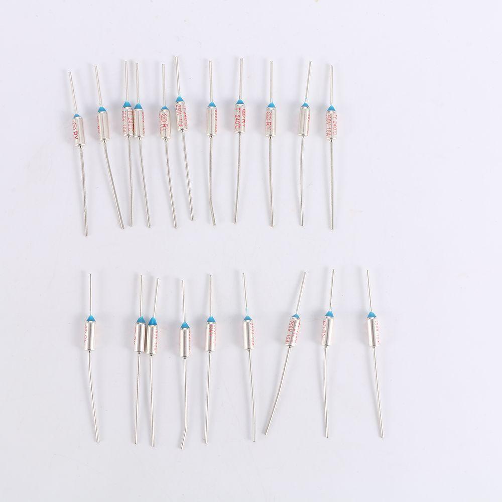 TF-240 10A Refrigerator Rice Cooker Thermal Fuse Temperature Fuse Circuit Fuse 240 Degrees Celsius