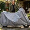Waterproof Motorcycle Cover Universal Thickened Protective Electric Bike Scooter Rainproof Sunproof Dustproof Outdoor Storage Cover