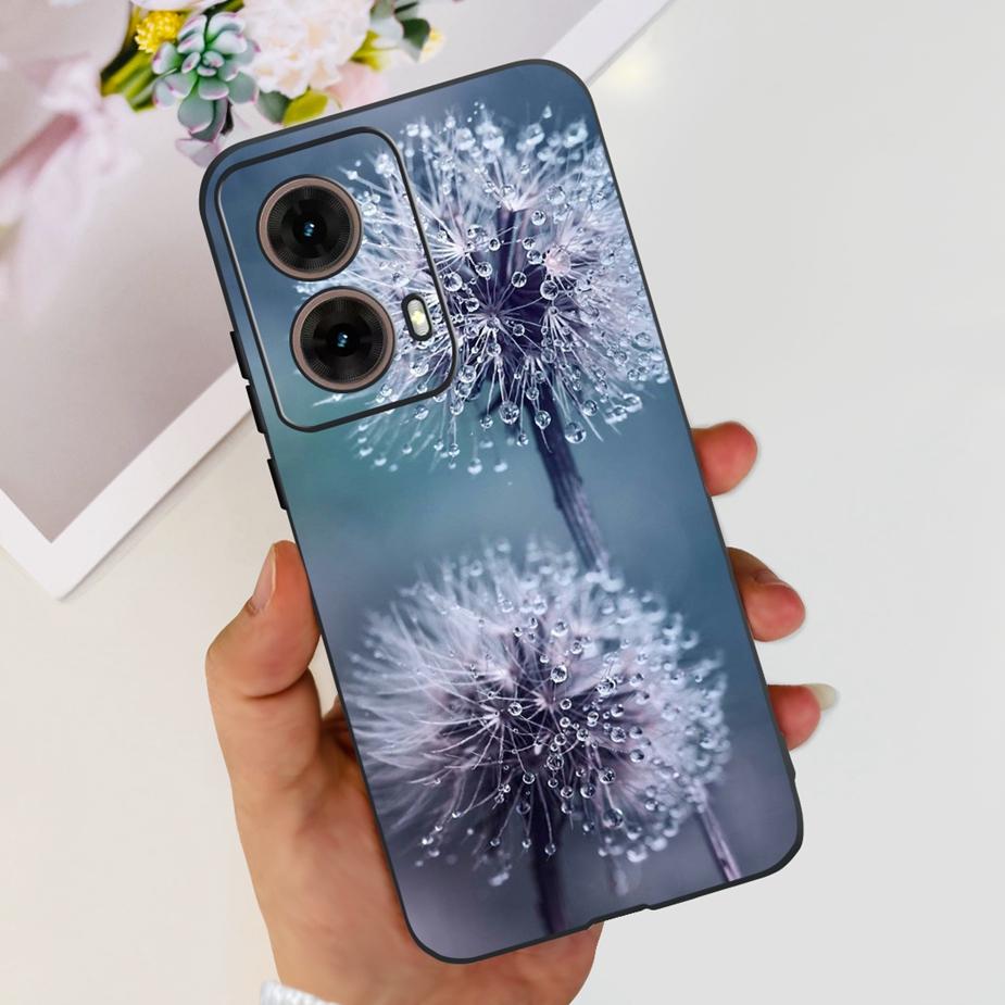 For Motorola Moto G85 Case New Fashion Painted Cover 6.67'' Soft Silicone Phone Case For Moto G85 G 85 MotoG85 Back Cover Bumper