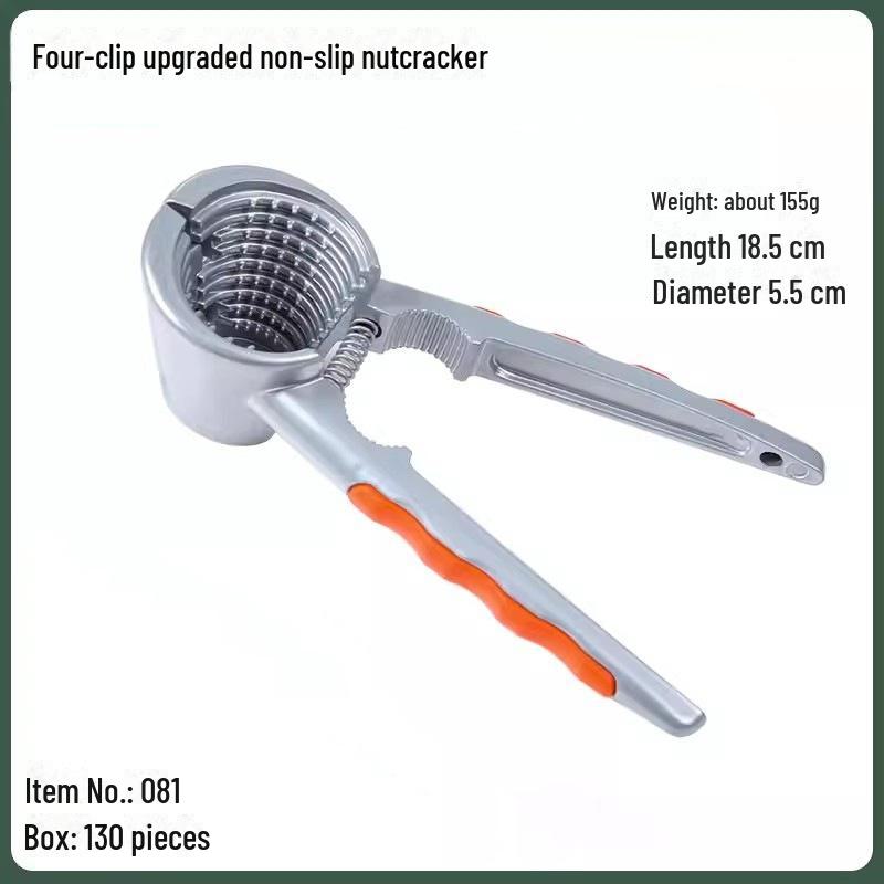 Zinc Alloy Vertical Nutcracker: Pine Nut and Hazelnut Shelling Tool