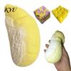 Cheese Calming Toys Stress Relief Squeeze Toy, Flow Pattern Cube Toy Decompression for Anxiety & Focus, Slow Rise Durian Sensory