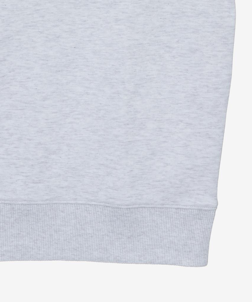 BASIC HOUSE Uni Basic Sweatshirt Light Gray Lyts0101