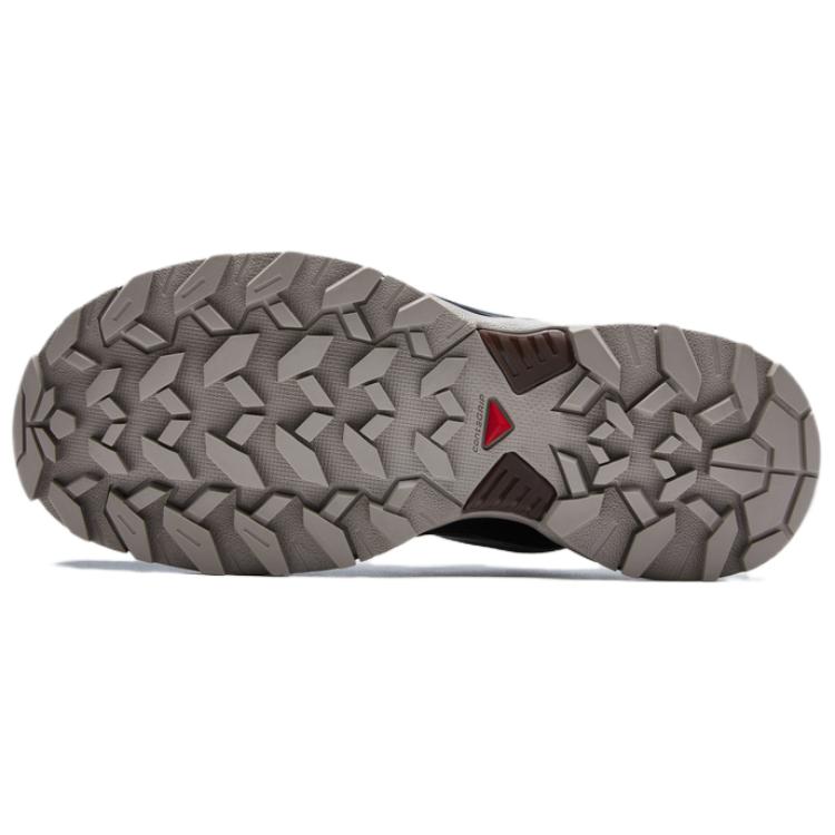 SALOMON X ULTRA 360 Cushioning, Waterproof, And Breathable Support Low Top Mountaineering Hiking Shoes Women's Purple Sneakers 478654