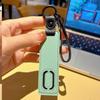 Leather Alphabet Keychain Tags for Car Ornaments & Luggage