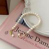 Baroque Natural Freshwater Pearl Beaded Bracelet Women's High-end Sense Light Luxury Niche Design Sense Versatile Jewelry