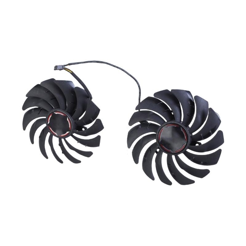 Graphics Card Cooling Fan for RTX2080 2080Ti 2070 Video Card Optimaled Cooling Effect 4Pin Connection Quiet Running Fan