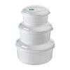 1/3Pcs Food Grade Kitchen Tool Microwave Oven Special Box Heated Soup Pot Rice Steamed Hot Steamed Buns Buns With Lid