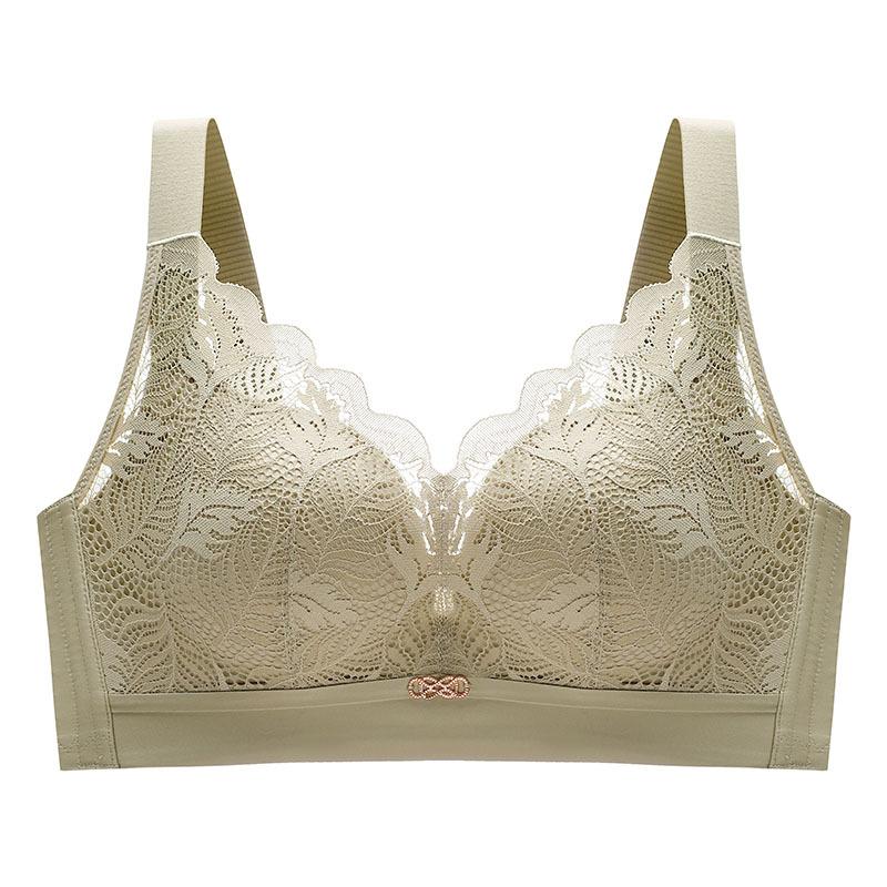 Thin Bra Lace Adjustable Lingerie for Women Feminine Gathering Bra Push Up Bra