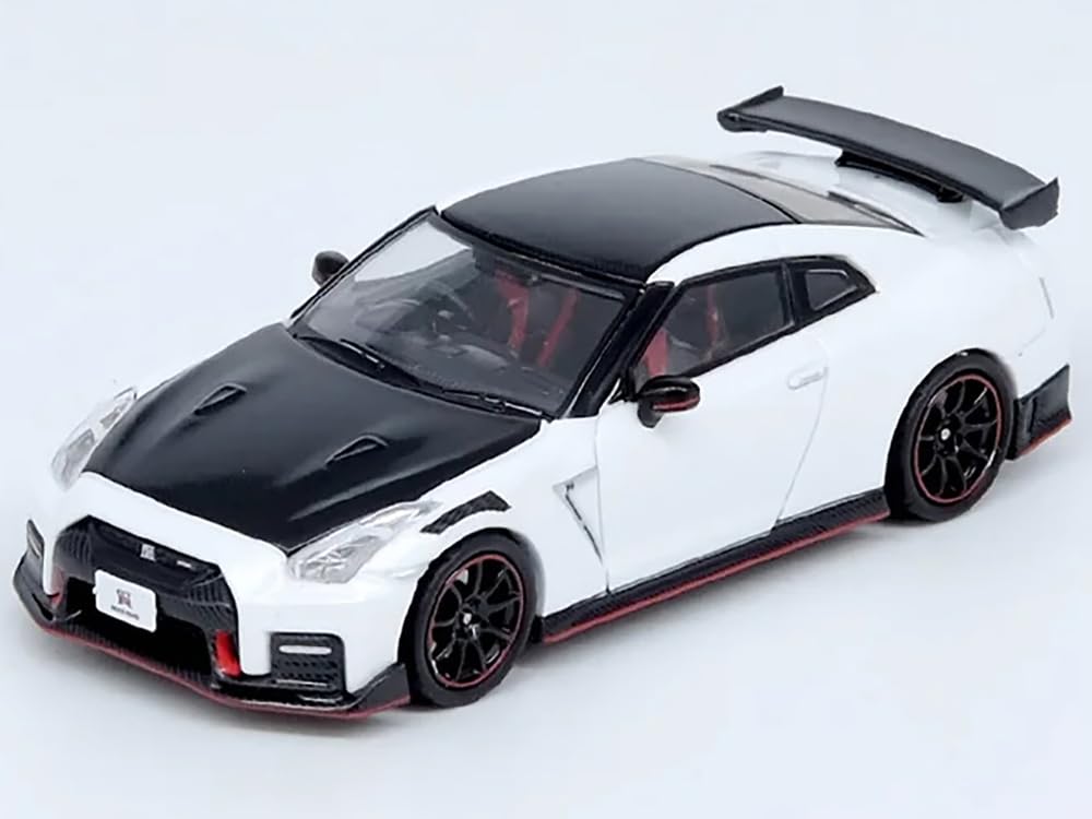 Inno Models 1/64 Scale Nissan GT-R (R35) NISMO White Finished Product R35N-WHI