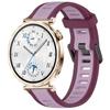 Bracelet en Silicone 18mm Pour Huawei Watch GT5 Pro 42mm GT5 41mm Bracelet Bicolore Rayé Pour Huawei Watch GT4 41mm Correa