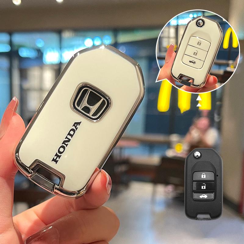 TPU Car modification rear key cover applicable to Honda Hyundai Nissan Infiniti including key pouch CR-V Auto Interior Key Bag egv1