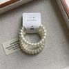 Korean Pearlescent Jelly Color Phone Ring Hair Tie - Versatile High Elastic Seamless Hair Accessory for Girls
