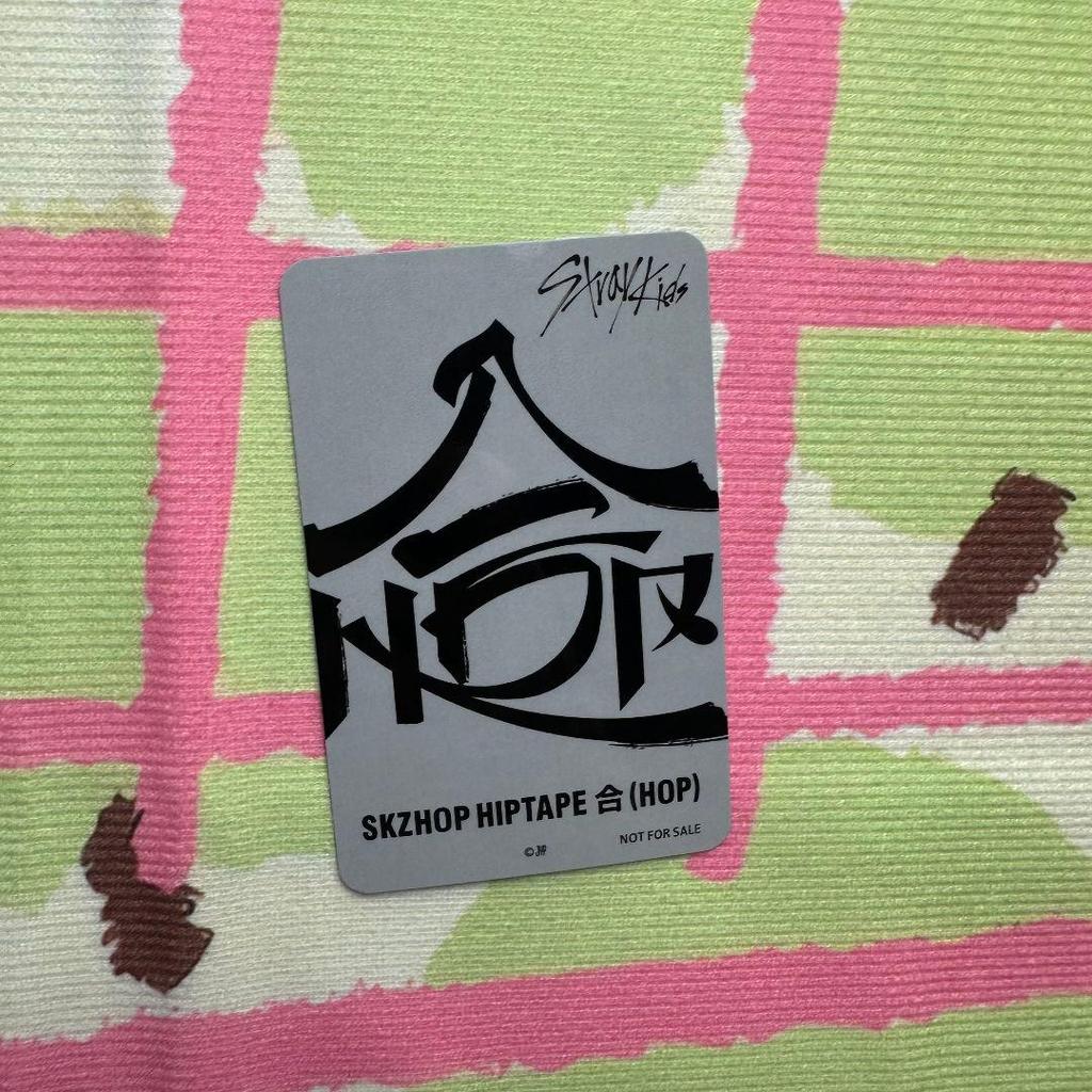 [USED] StrayKids HOP JYP JAPAN Collectible Store Bonus Hyunjin Trading Card