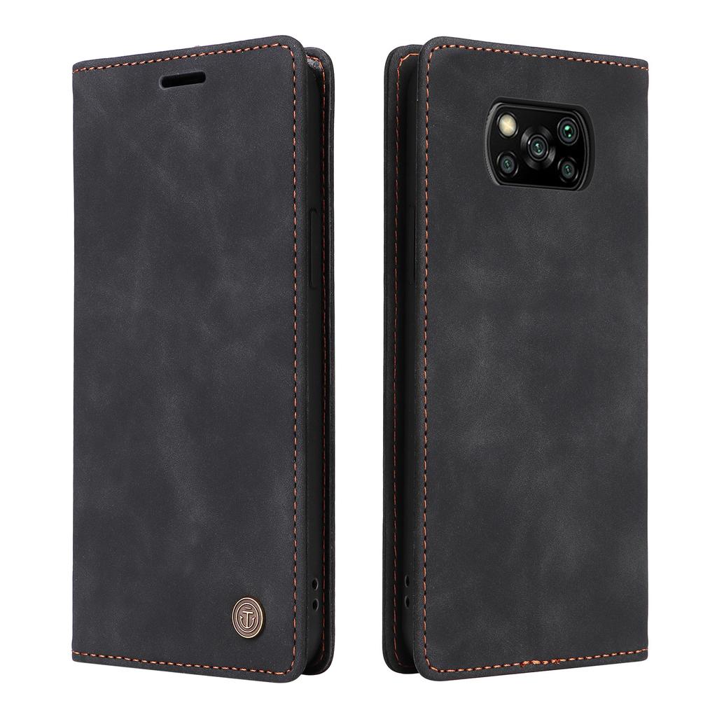 Leather Wallet Case For Xiaomi 13T 14T 11 Lite 12T Pro POCO F3 F5 F6 M3 M4 M5S X7 X6 X5 X3 NFC Holder Flip Stand Phone Cover