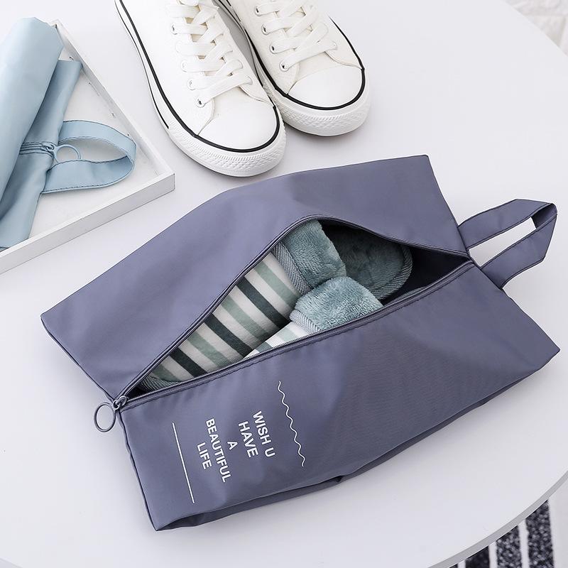 2Pcs Travel Storage Bag Underwear Sundries Finishing Multifunctional Waterproof Portable Shoe Bag