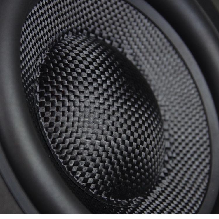 6.5" HiFi 3-Way Subwoofer with Glass Fiber Woven Cone for Powerful Low Frequencies