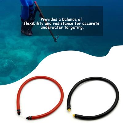 68cm Spearfishing Latex Band Kit High-Elasticity Rubber Strap for Underwater Hunting Professional Grade Latex Tube