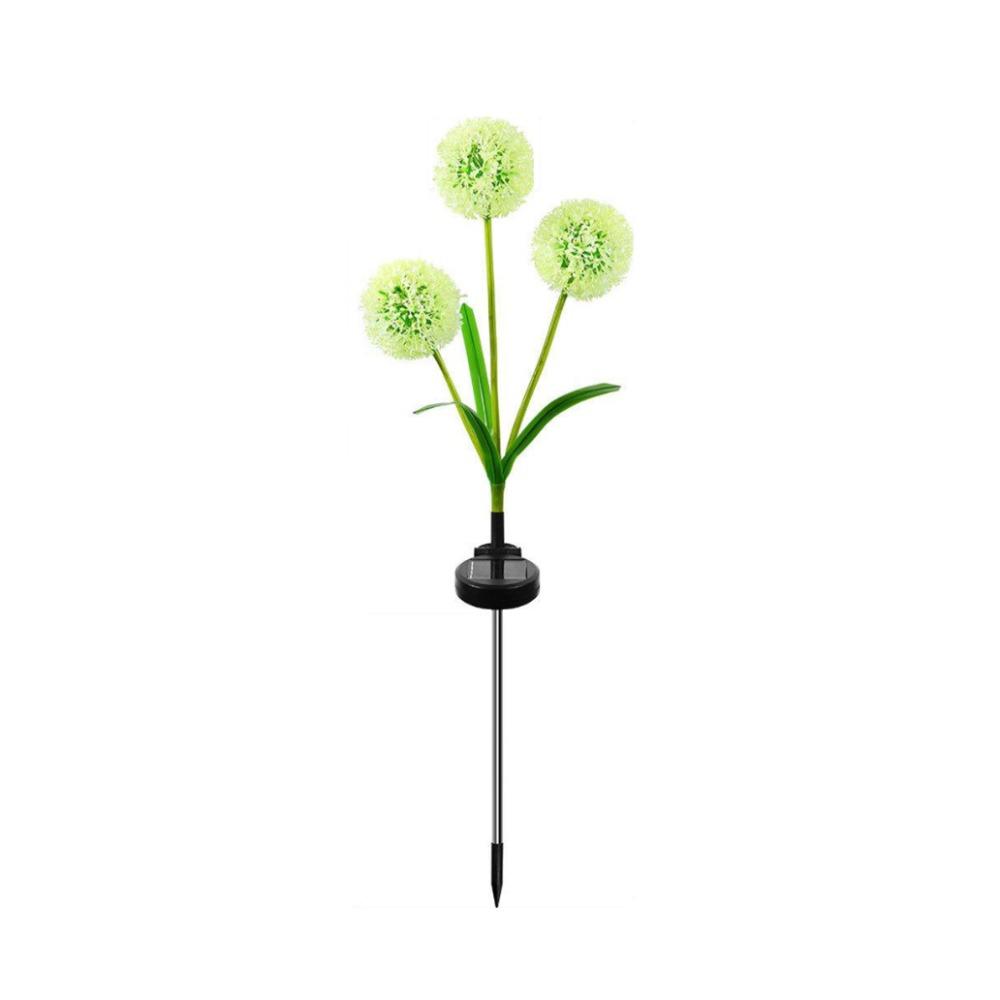 Plastic Stake Solar Onion Ball Lights Waterproof Design Outdoor Lawn Lamp Outdoor Lighting