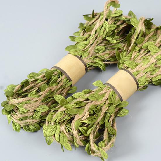 10 m list přírodní hesenská juta provázek lano pytlovina stuha DIY řemeslná párty dekorace