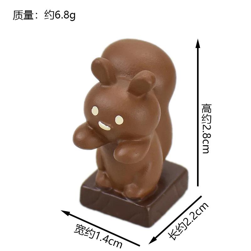 

Decorative Zakka Creative Micro Landscape Resin Craft Christmas Gift Home Peanut Santa Chestnut Persimmon Tree Collections S M