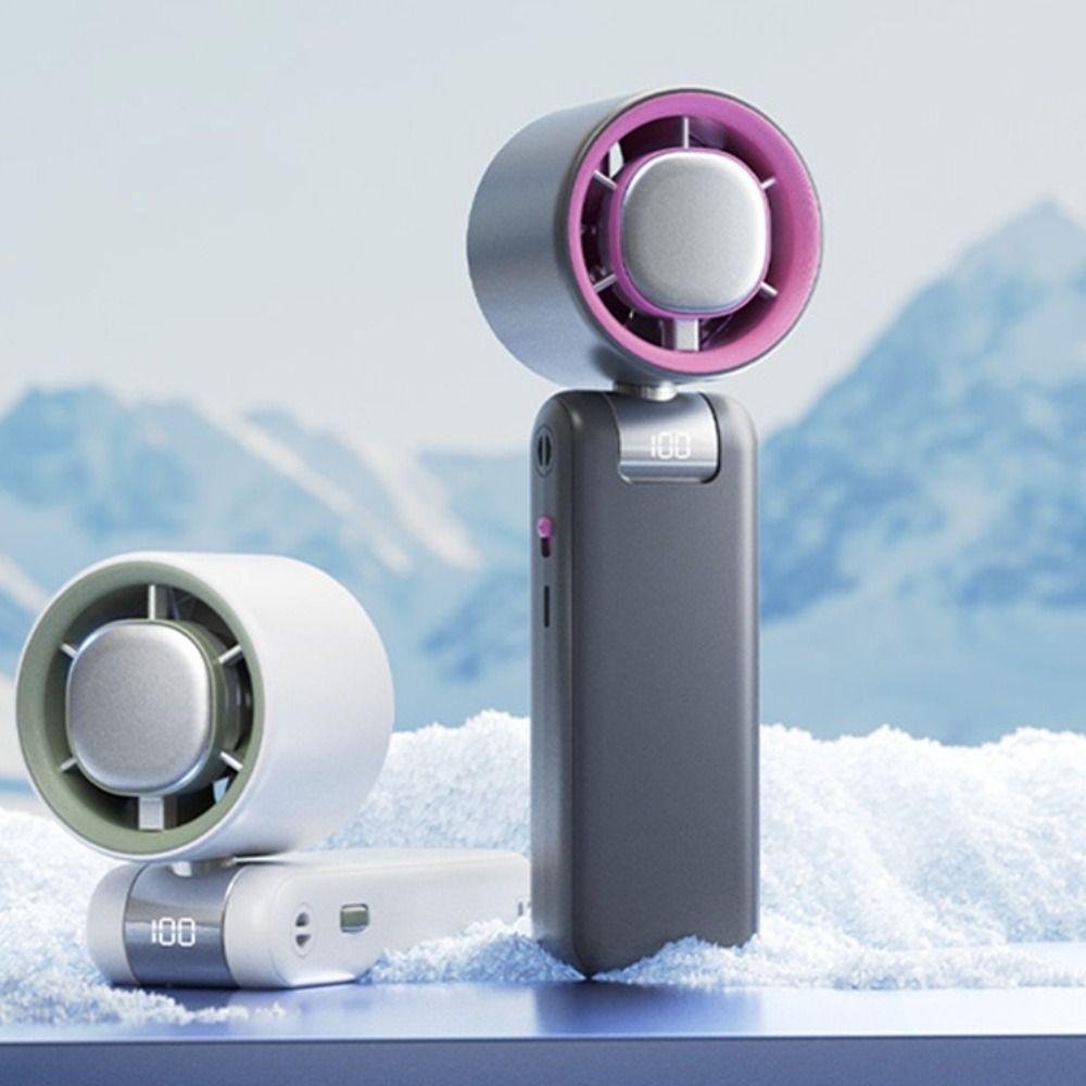 

Portable Hand-held Fan Foldable Air Cooler New Pocket Fan фіолетовий