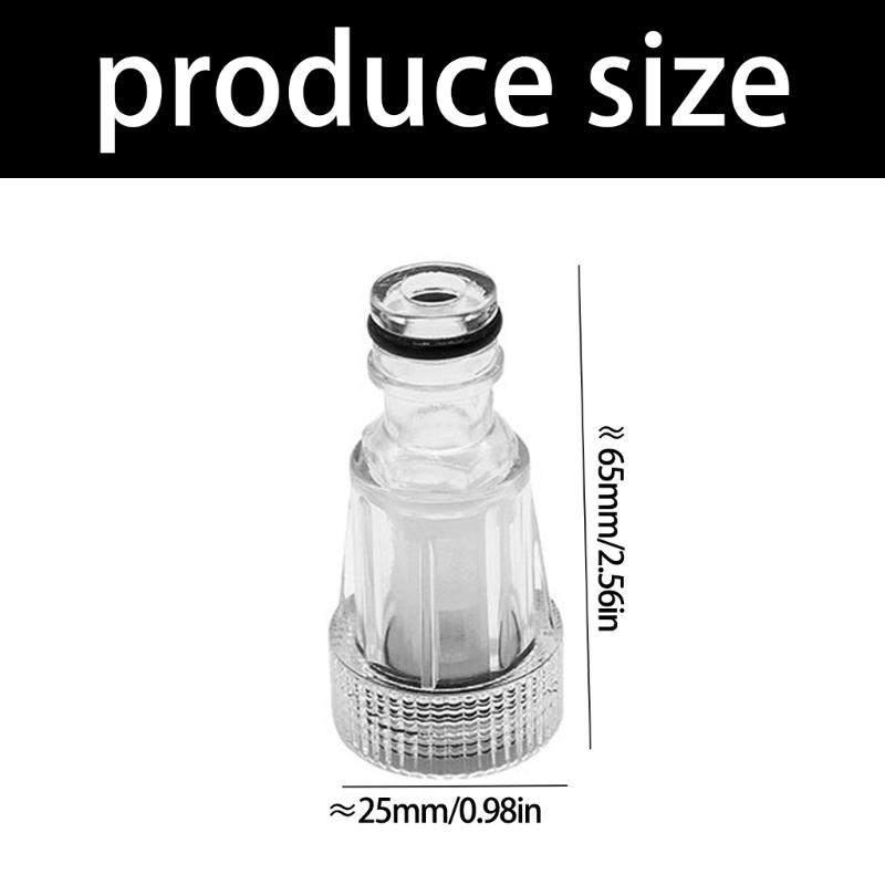 High Pressure Washer Inlet Connector Kit Including Filter Replacement Part for Hassle Release Setups and Longevity