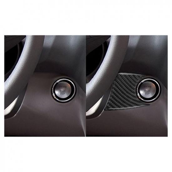 Carbon Fiber Right Of Steering Wheel Cover Trim For Mercedes M-Class W164 06-11