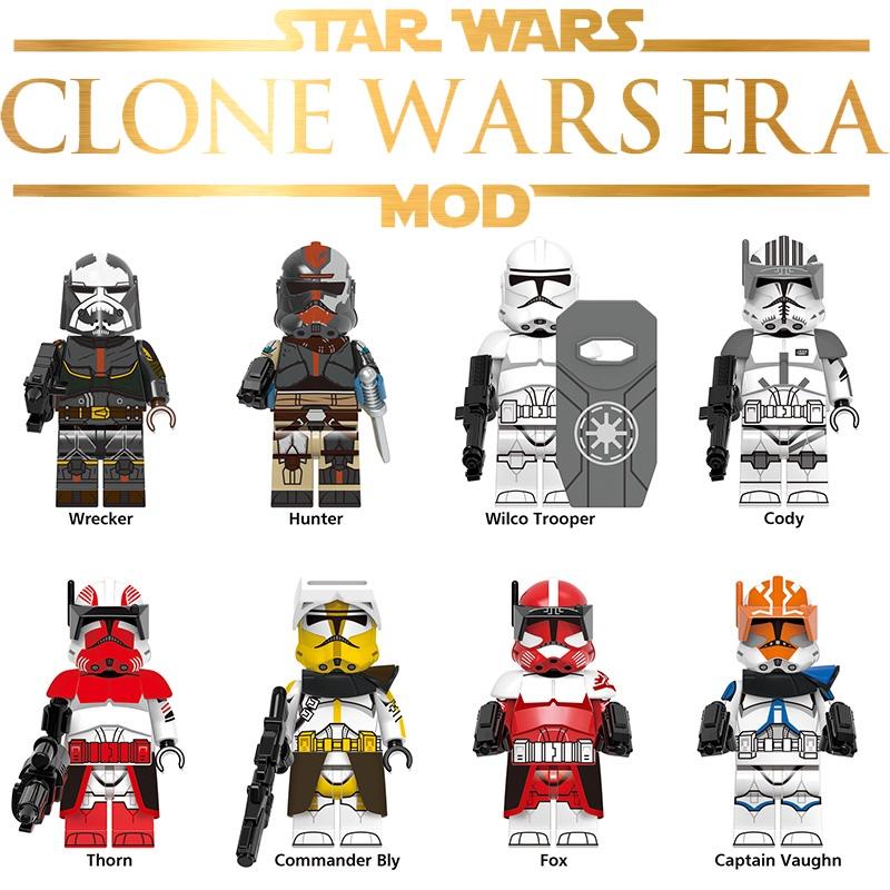 Building Clone The Block Cody Fox Vaughn Kid Assembled Toy Puzzle