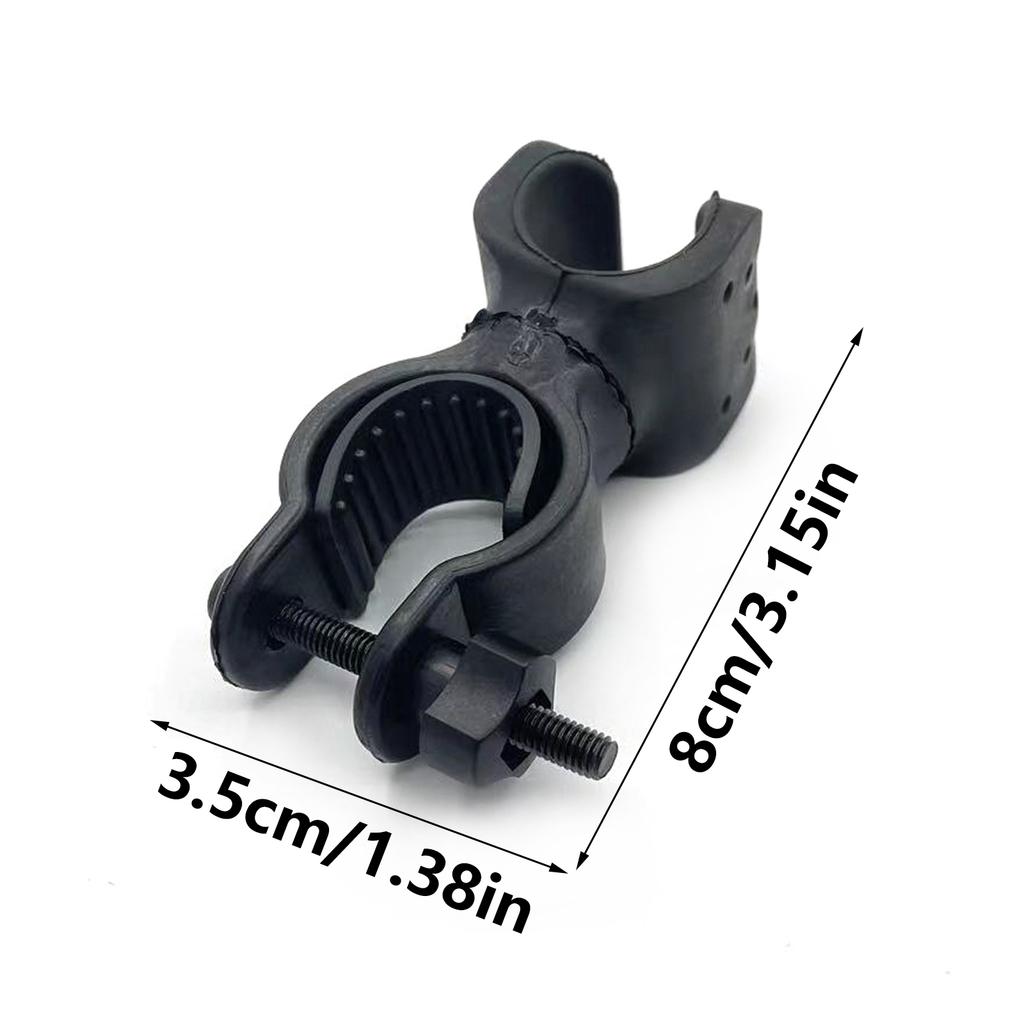 360 Degree Rotatable Bicycles Flashlight Brackets Handlebars Flashlight Holder Bicycles Fork Mount Headlight Brackets