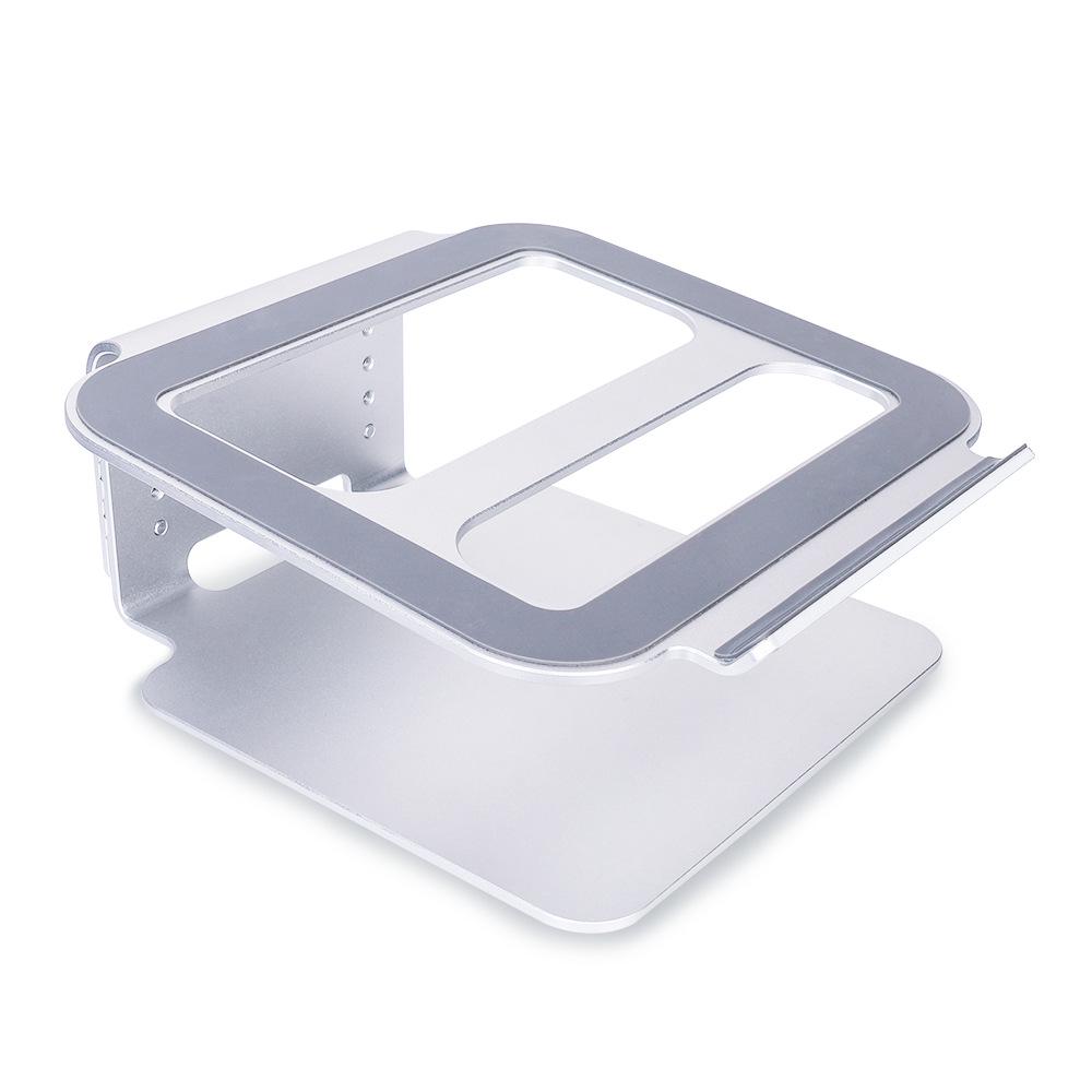 

2026 Adjustable 4-Speed Aluminum Laptop Stand with Cooling Feature серебряный