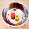 Extra Thick Non-Magnetic Stainless Steel Basin for Vegetables, Dough, and Face Washing