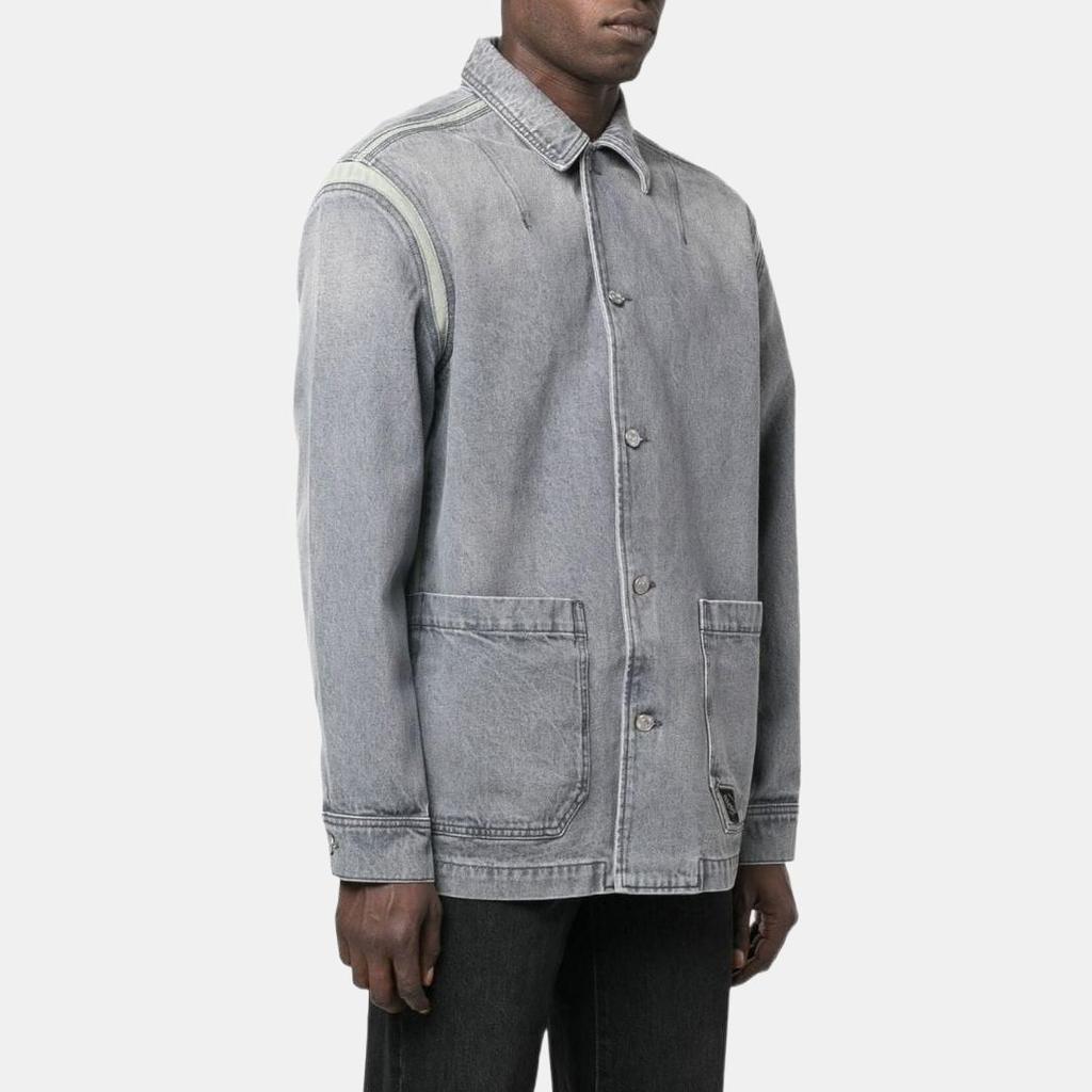 Diesel FW22 Denim Jacket Unisex Gray A06580007G2