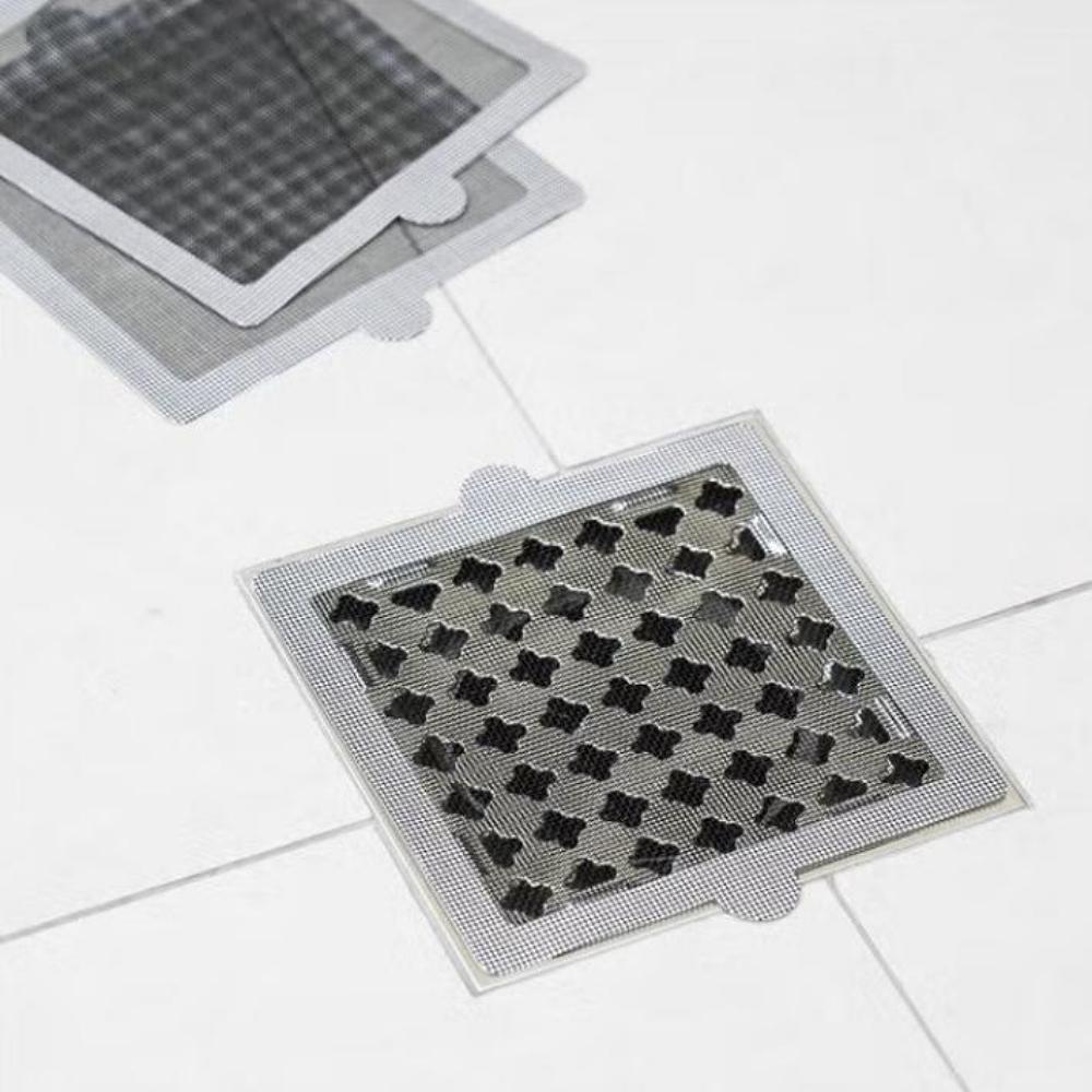 Abflussfilter Netz Haarfänger - 3 Stück (15x15) oder Netzreparaturflicken