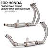 Modified Exhaust Tail Pipe for CBR500R, CB500X, CBR400R, and CB400X Motorcycles.