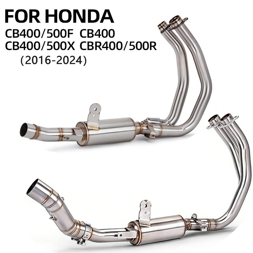Modified Exhaust Tail Pipe for CBR500R, CB500X, CBR400R, and CB400X Motorcycles.