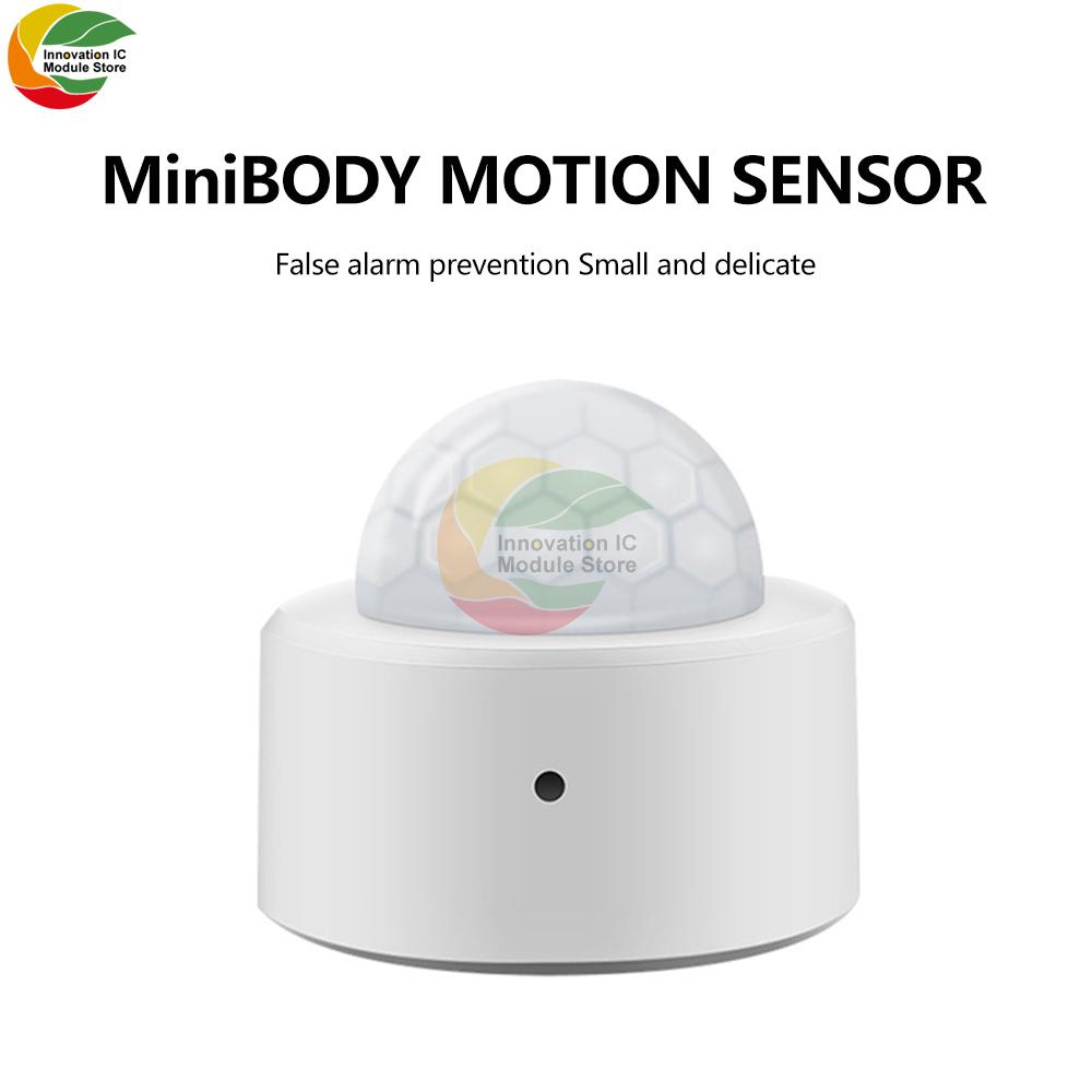 Tuya 2 in 1 ZigBee PIR LP Motion Sensor Smart Home Human Body Infrared Detector Security Smart Life Work for Alexa Google Home