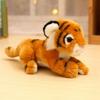 Fluffy Simulation Tiger Plush Toy Collection Forest Tiger Pillow Dolls  Children Gift