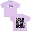 God Is Greater Jesus Fashion Graphics TShirt Unisex Unisex Hiphop Tshirt Summer Shortsleeved Casual Cotton Oversized Tshirts