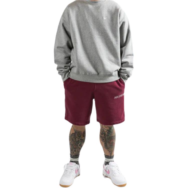 Jordan Casual Shorts Unisex Burgundy Moderate DV6468-645