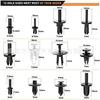 380PCS Nylon Snap Fasteners for Car Body & Interior Paneling - 12 Types