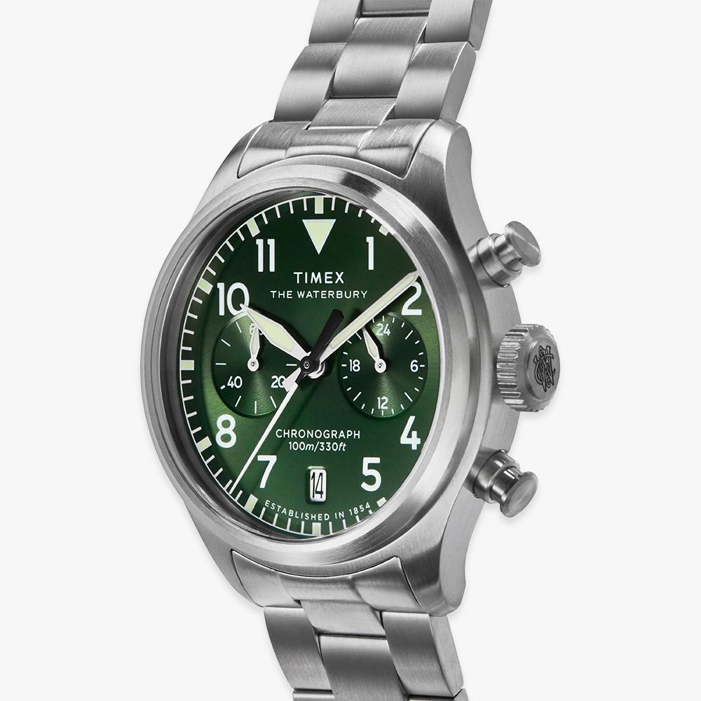 TIMEX Waterbury Ace Chronograph Metal Men's Watch 41mm TW2Y19100