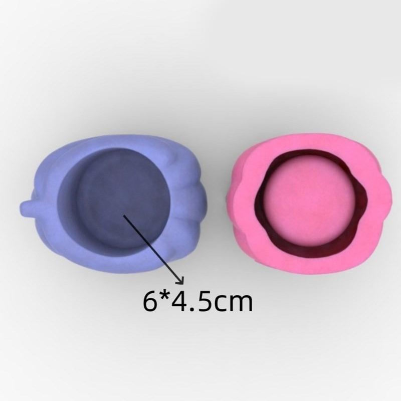 Moule en Silicone Forme de Fruit Vase Pots de Fleurs Pot à Stylo Succulente Outil de Fabrication DIY Moule de Vase en Résine Béton Décorations de Maison Outil