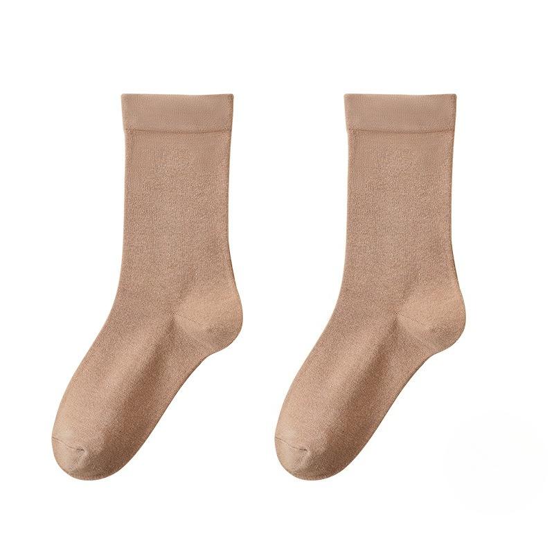 Girls Summer Sweat Absorption Boneless Month In The Tube Pile Pile Cotton Socks