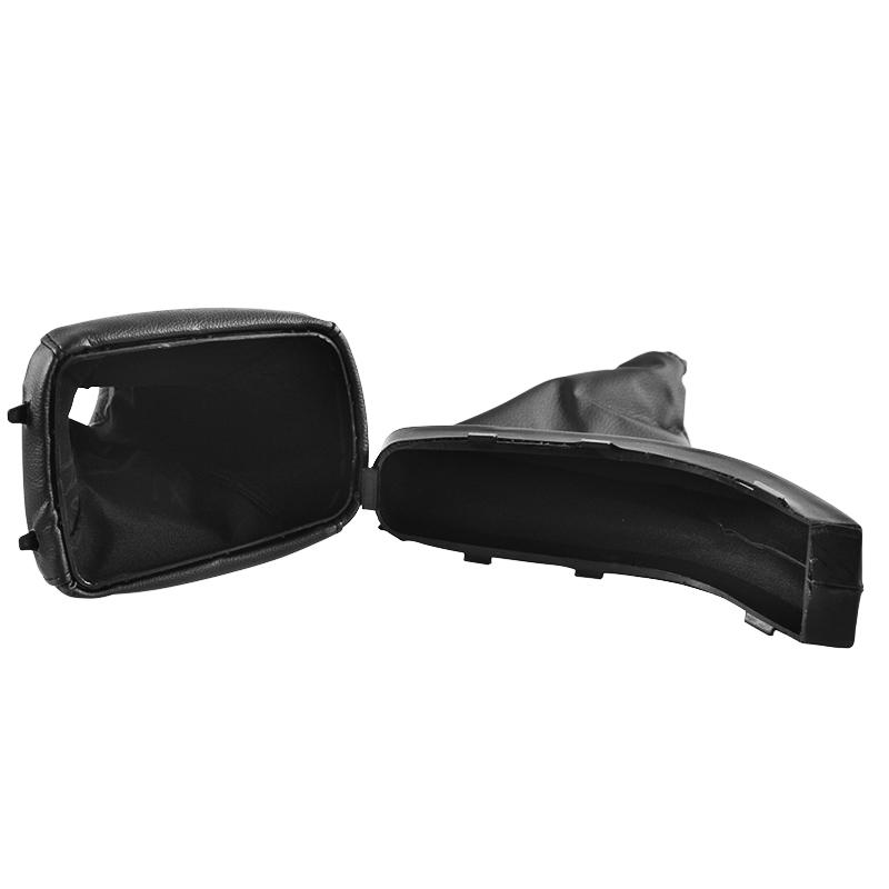 Car Gear Shift Knob Gaiter Boot Cover  PU Leather Parking Handbrake Grips Covers For Opel Astra G Zafira A 1998-2004 24430525